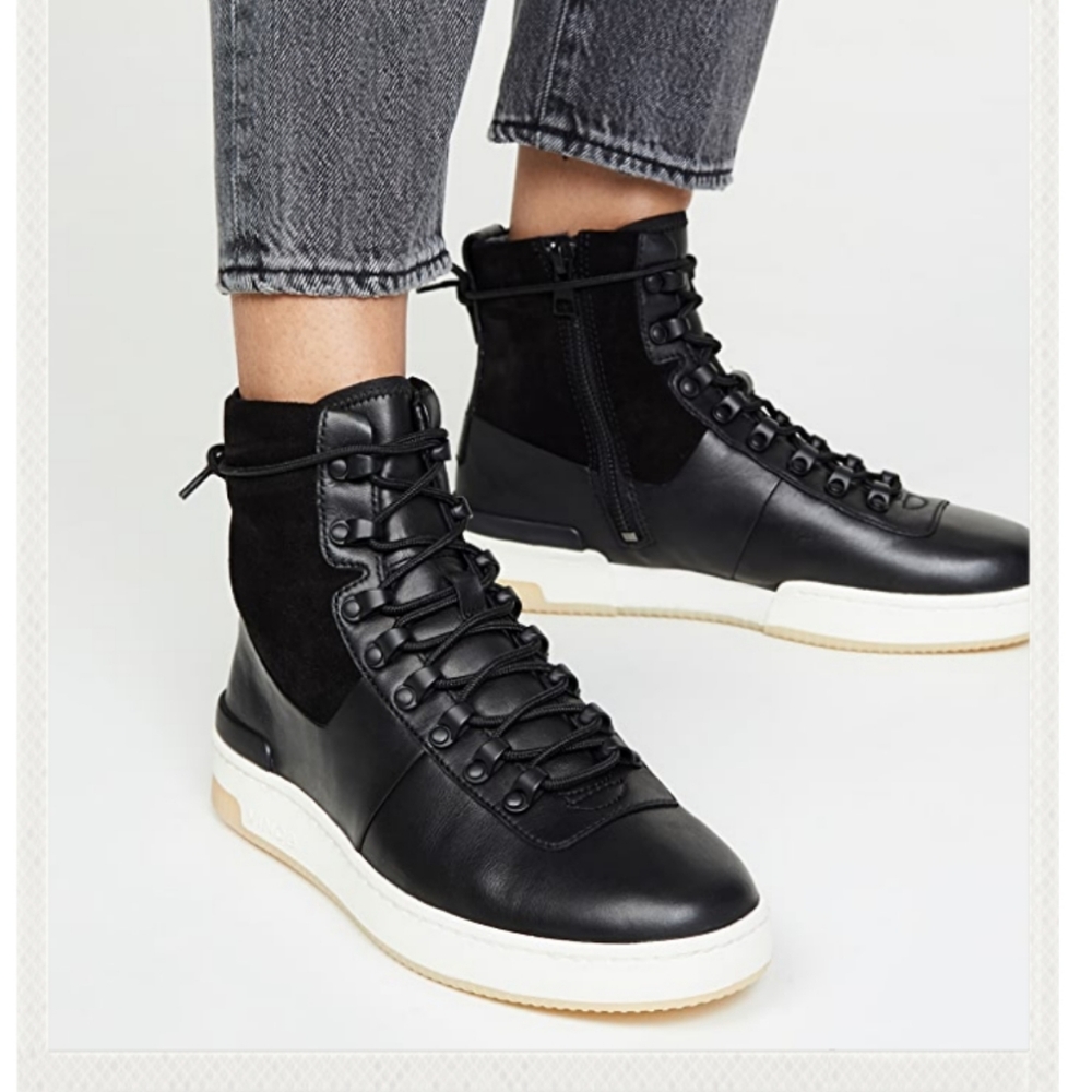 NIB Vince Rowan High Top Sneaker - Women's Size 5